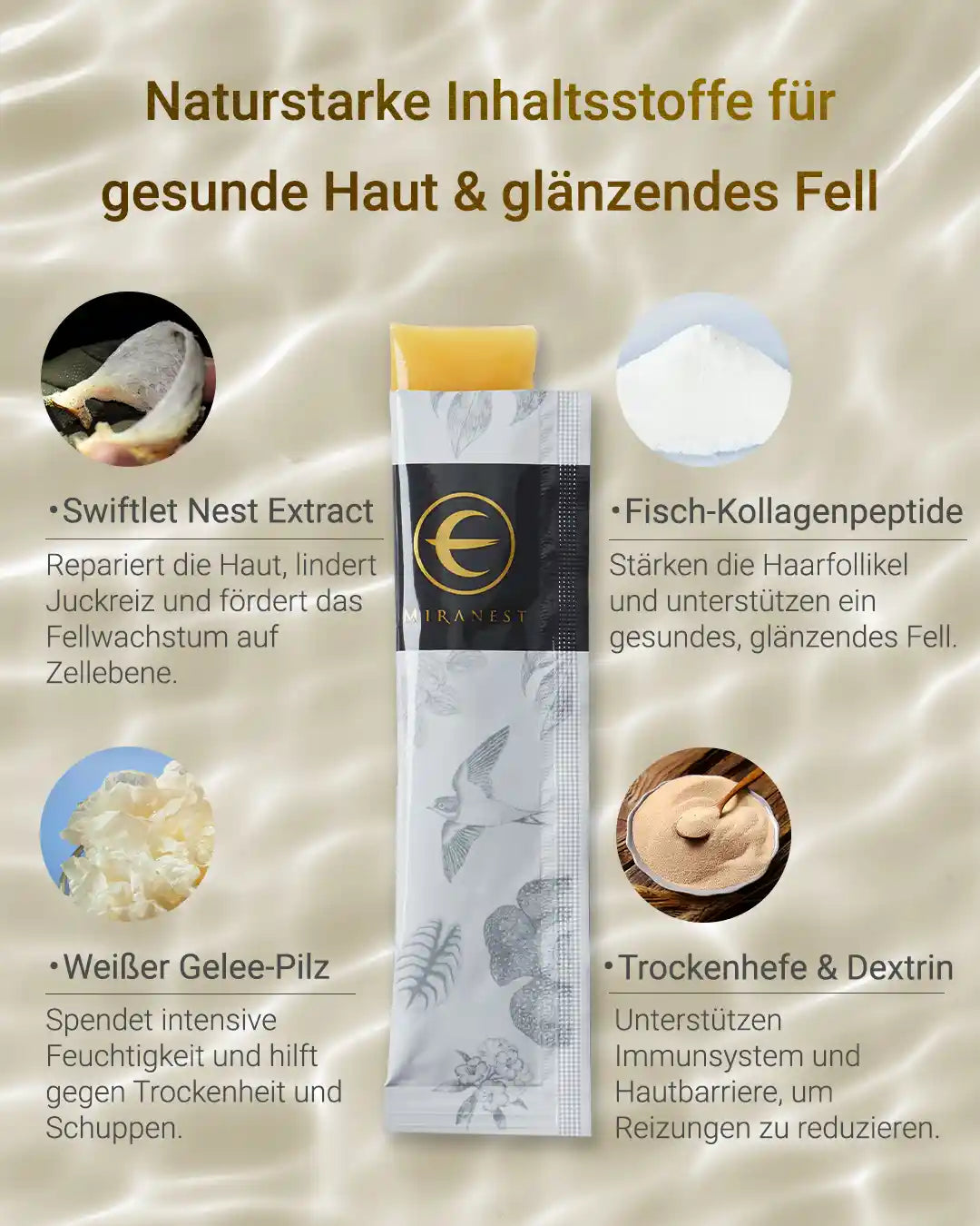 MIRANEST Jelly Stick für Hunde - 30er-Packung
