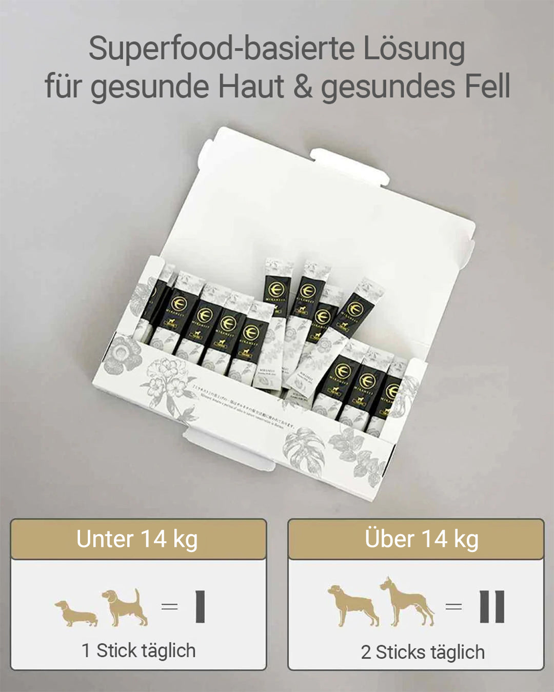 MIRANEST Hundepuder, 30 Stück