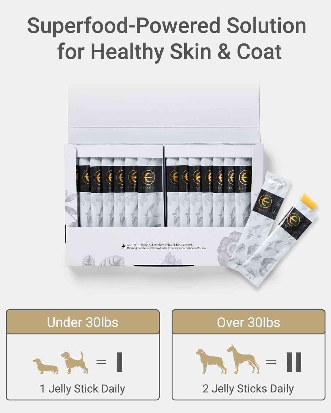 MIRANEST Jelly Stick for Dog - 30 Packs