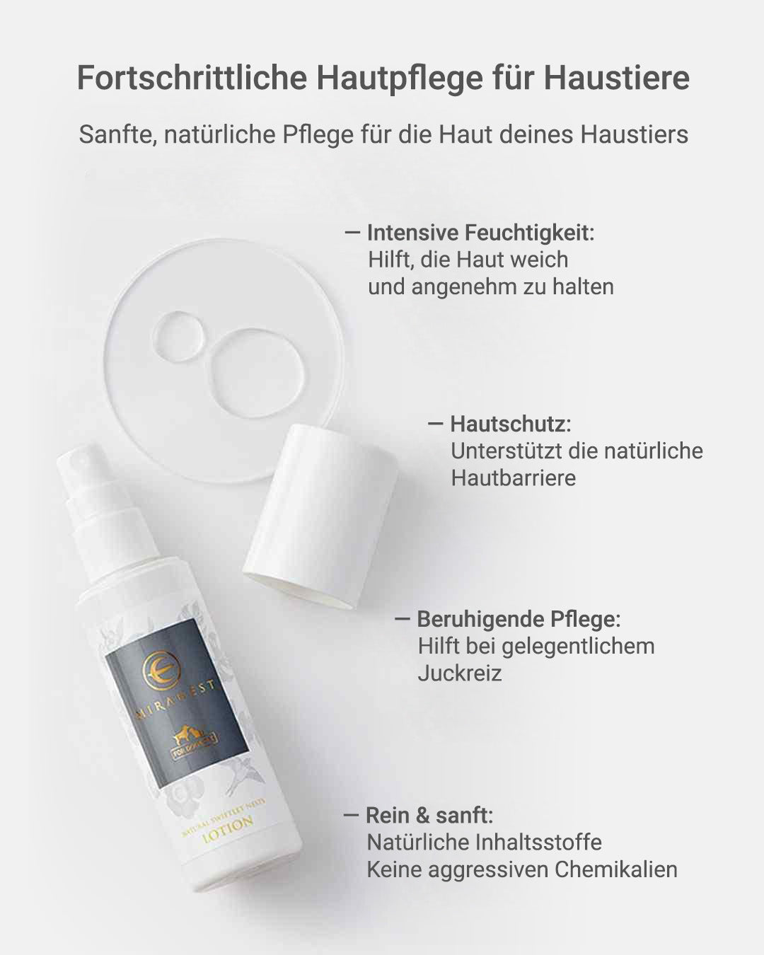 MIRANEST Lotion für Hunde & Katzen - 100 ml